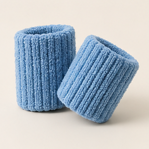 Ice Stripe, terry wristbands