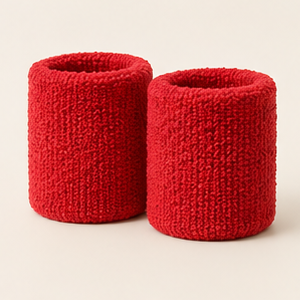 Featured terry wristbands